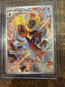 Pokemon Armarouge Illustration Rare #086/084 Pitch Black - Image 1