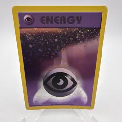 LP Pokemon PSYCHIC ENERGY Card 2002 ENERGIZE League PROMO Reverse Holo 2-SWIRL - Image 1