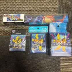PJCS 2026 Pokemon Card Playmat Deck Shield Case Pins Genuine 4piece Set - Image 1