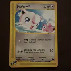 Jigglypuff 68/144 Skyridge Pokemon TCG e-Reader Card ENGLISH LP - Image 1