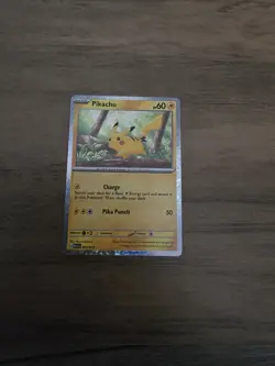 Pikachu McDonald's Promotional Holo Card Pokemon TCG pokemon card - Image 2