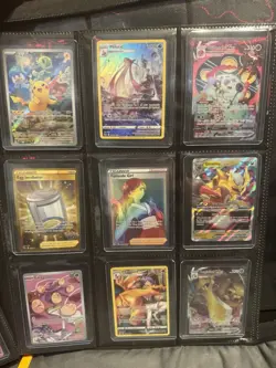 Pokemon Card Collection Binder Full Arts GX VMAX Secret Art Rare Cards - Image 3