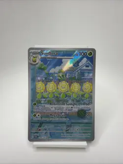 Sunflora 169/167 SV06: Twilight Masquerade Illustration Rare Pokemon Card NM - Image 1