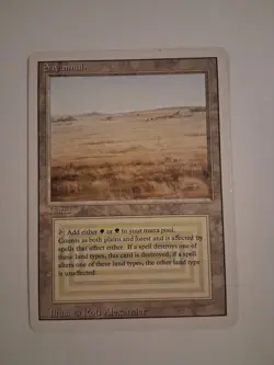 MTG Savannah Revised Edition Dual Land - Image 1