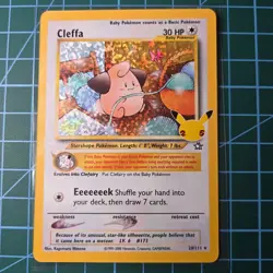 Cleffa 20/111 Celebrations Classic Collection Pokemon Card NM/EX - Image 1