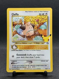 Cleffa 20/111 Holo Celebrations: Classic Collection - Pokemon Card - NM - Image 1