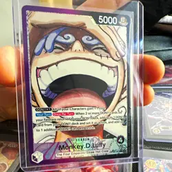 Bandai One Piece Card Game Monkey D. Luffy OP09-061 Leader Alt Art 5000 - Image 1
