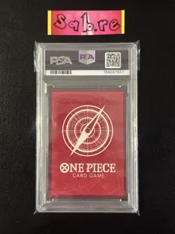 PSA 10 Monkey D Luffy Alt Art Leader OP09-061 One Piece - Image 2