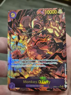 One Piece TCG - Monkey D Luffy OP09-119 SEC Alt Art - Emperors Of New World - Image 1