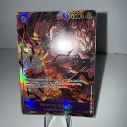 One Piece TCG Monkey D. Luffy Secret Rare Card OP09-119 English Alt Art NM - Image 1