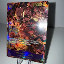 One Piece TCG Monkey D. Luffy Secret Rare Card OP09-119 English Alt Art NM - Image 2
