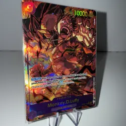 One Piece TCG Monkey D. Luffy Secret Rare Card OP09-119 English Alt Art NM - Image 3