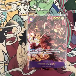 OP09-119 Monkey D Luffy SEC Alt Art One Piece Card Game TCG - Image 1