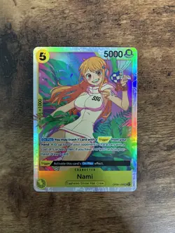 Nami OP08-106 SR Foil | Two Legends | Egghead/Straw Hat Crew | One Piece TCG - Image 1