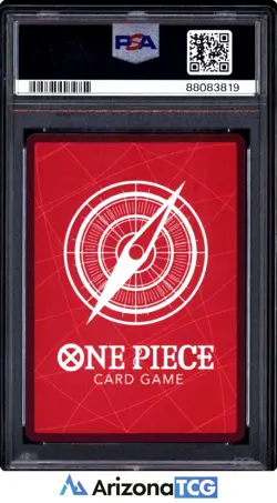 One Piece 2022 Monkey D. Luffy OP01-003 Alt Art Errata GEM MINT PSA 10 - Image 2