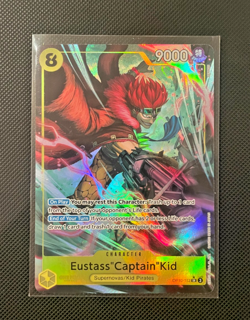 One Piece Royal Blood Eustass Captain Kid OP10-112 Parallel Alternate Alt Art NM - Image 2
