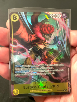 One Piece Royal Blood Eustass Captain Kid OP10-112 Parallel Alternate Alt Art NM - Image 5