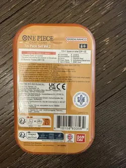One Piece Card Game Mini-Tin Pack Set Vol.2 BRAND NEW SEALED - Image 2
