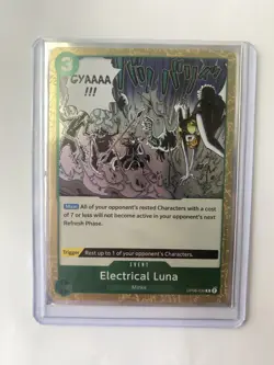 Electrical Luna OP08-036 Rare Two Legends One Piece Near Mint - Image 1
