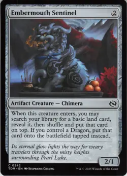 Embermouth Sentinel C Tarkir: Dragonstorm 242 NM Normal MTG - Image 1