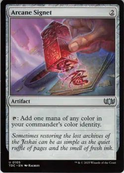 Arcane Signet U Commander: Tarkir: Dragonstorm 105 NM Normal MTG - Image 1