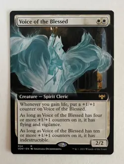 Voice of the Blessed (Extended Art) ~ Crimson Vow [ NearMint ] [ Magic MTG ] - Image 1