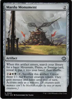 Mardu Monument U Tarkir: Dragonstorm 245 NM Normal MTG - Image 1