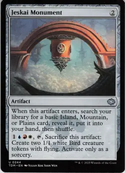 Jeskai Monument U Tarkir: Dragonstorm 244 NM Normal MTG - Image 1