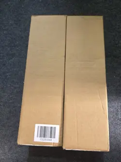 In hand 2x Pokemon TCG Mega Evolutions Pitch Black Sealed Case Of 6 Booster Box - Image 3