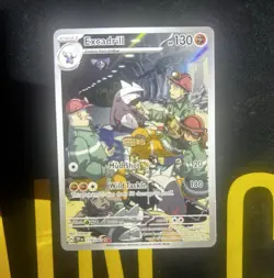 Pokemon TCG Excadrill 174/162 SV05 Temporal Forces Illustration Rare Holo ENG - Image 1