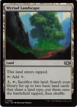 Myriad Landscape U Commander: Tarkir: Dragonstorm 380 NM Normal MTG - Image 1