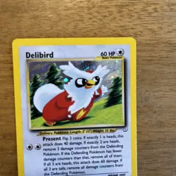 Pokemon TCG Delibird Neo Revelation Holo Rare Card 5/64 - Image 4