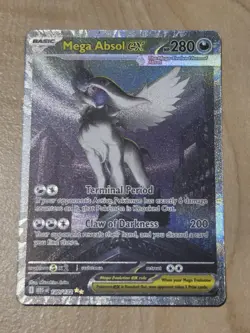 Pokemon TCG Mega Absol ex 180/132 Mega Evolution Base Set SIR - NM - Image 3