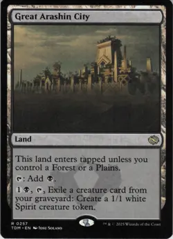 Great Arashin City R Tarkir: Dragonstorm 257 NM Normal MTG - Image 1