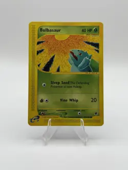 Pokemon TCG Bulbasaur 95/165 Expedition e-Reader Tomokazu Komiya LP-MP - Image 1