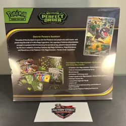 Pokemon Perfect Order ETB Elite Trainer Box Sealed New TCG - Image 3