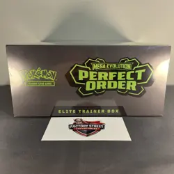 Pokemon Perfect Order ETB Elite Trainer Box Sealed New TCG - Image 5
