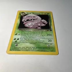 Wizards of the Coast Dark Weezing 14/82 Team Rocket Rare Eng Unlimited 60HP MP🔥 - Image 2