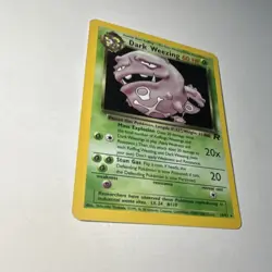Wizards of the Coast Dark Weezing 14/82 Team Rocket Rare Eng Unlimited 60HP MP🔥 - Image 3