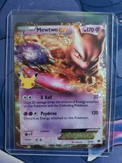 MEWTWO EX - Classic 54/99 Celebrations - Raw Pokemon Card - NM/M - Image 1