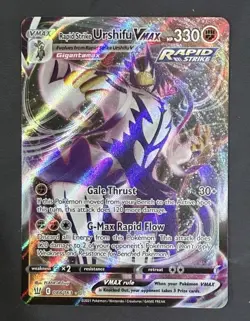 LP Rapid Strike Urshifu VMAX 088/163 Ultra Rare Battle Styles Pokemon TCG - Image 1