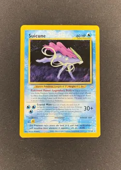 Pokemon TCG Suicune Neo Revelation Card 27/64 Unlimited Rare - Image 1