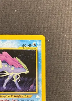Pokemon TCG Suicune Neo Revelation Card 27/64 Unlimited Rare - Image 3