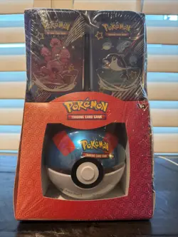 Pokemon Paldean Fates Tins (2) + Poke Ball (Random) Sam’s Club Ex - Image 1