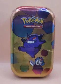 Sealed GENGAR & Poliwag Pokemon TCG Scarlet and Violet 151 Collection Mini Tin - Image 1