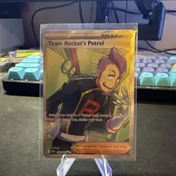 Pokemon Team Rocket’s Petrel 226/182 NM Full Art Ultra Rare Destined Rivals - Image 1