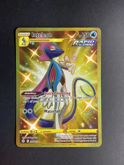 Pokemon Inteleon 227/203 Secret Rare Evolving Skies Pokemon Near Mint - Image 1
