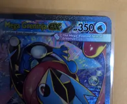 Mega Greninja EX 116/086 CRIM Holo Rare Water HP 350 English Pokemon TCG - Image 3