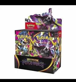 Pokemon Mega Evolution Pitch Black Box Set - Pokemon TCG Trading Cards Age 6+ - Image 1