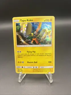 Tapu Koko - SM31 Holo Promo Sun & Moon Promo Pokemon Holo NM w/SWIRL! - Image 1